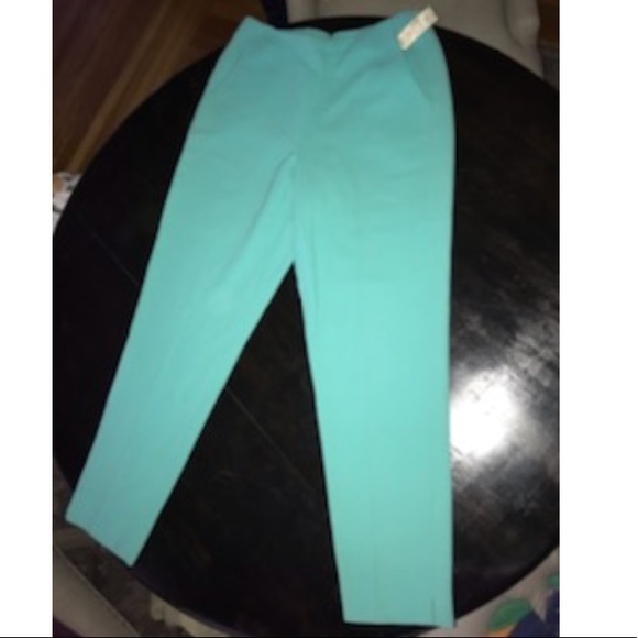NWT DKNY wool high waisted slacks - Picture 3 of 14